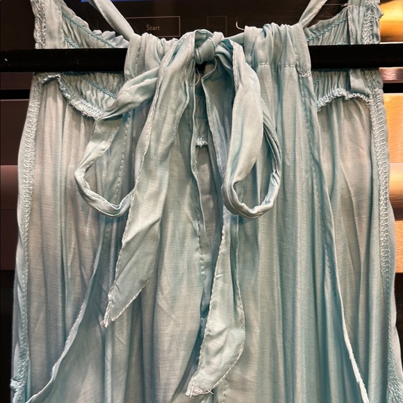 NWOT‎ Elegant Blue Maxi Dress - Picture 5 of 6